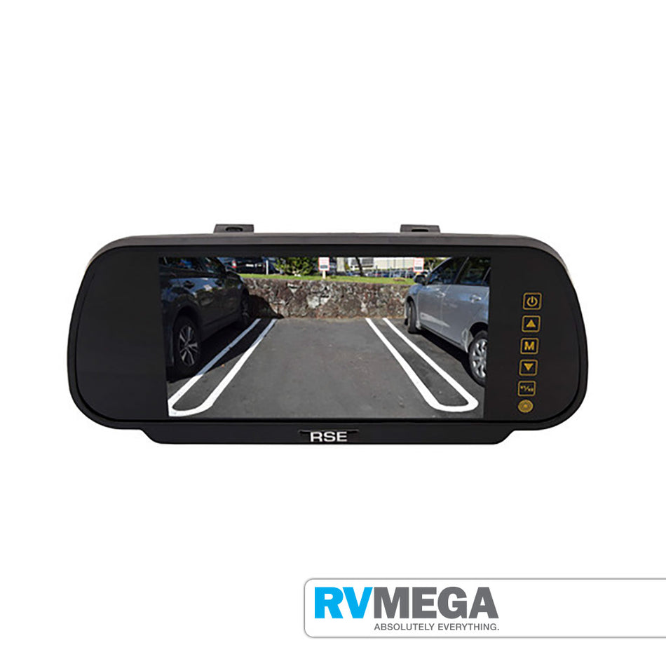 RSE 1080p Full HD 7" Mirror Monitor - Wired