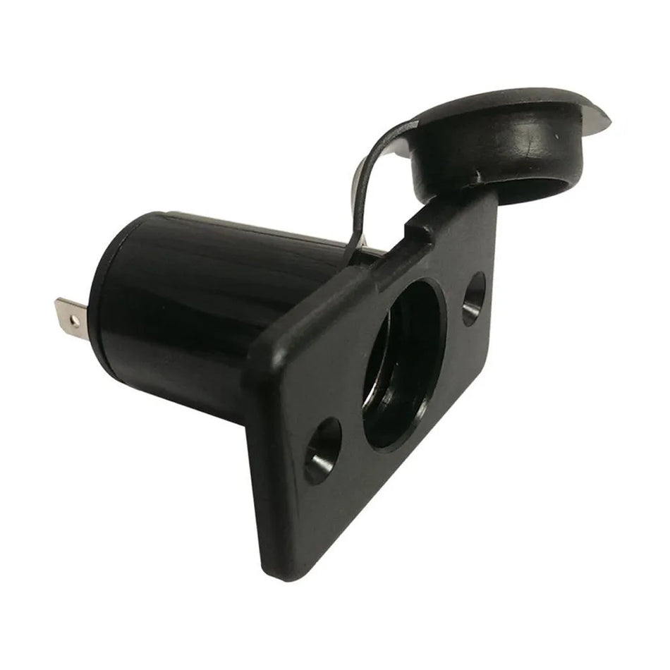 12V Female Power Socket Recessed