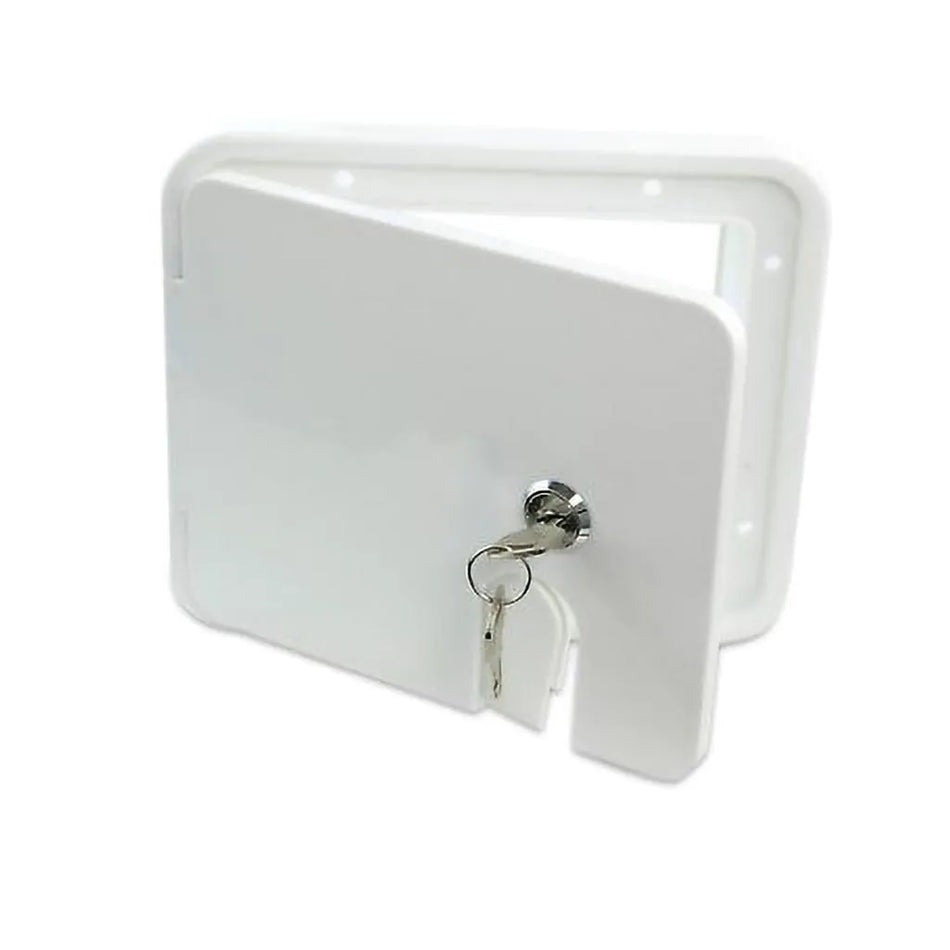 Lockable Power Cable Hatch