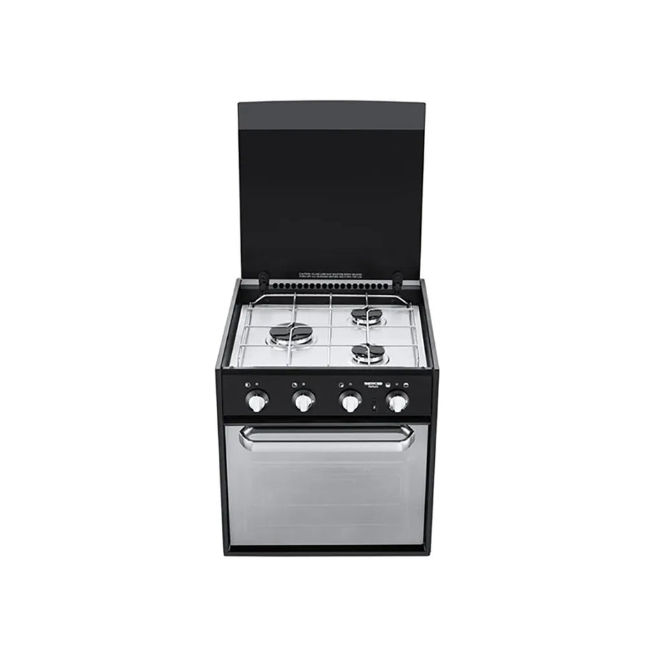 Thetford Triplex 3 Burner Oven & Grill - Mirror Glass