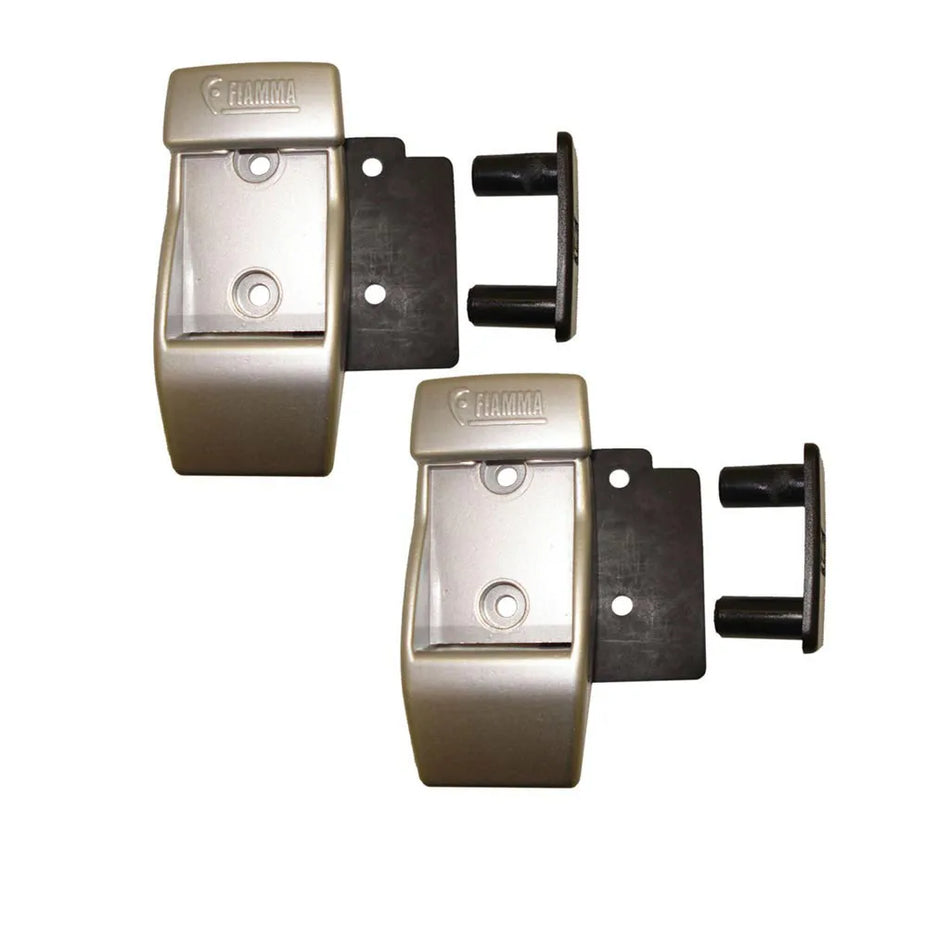 Fiamma Awning Alloy Wall Brackets 2 Pack