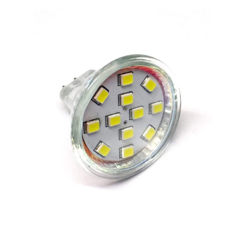 MR11 12 LED Cool White 10-30v