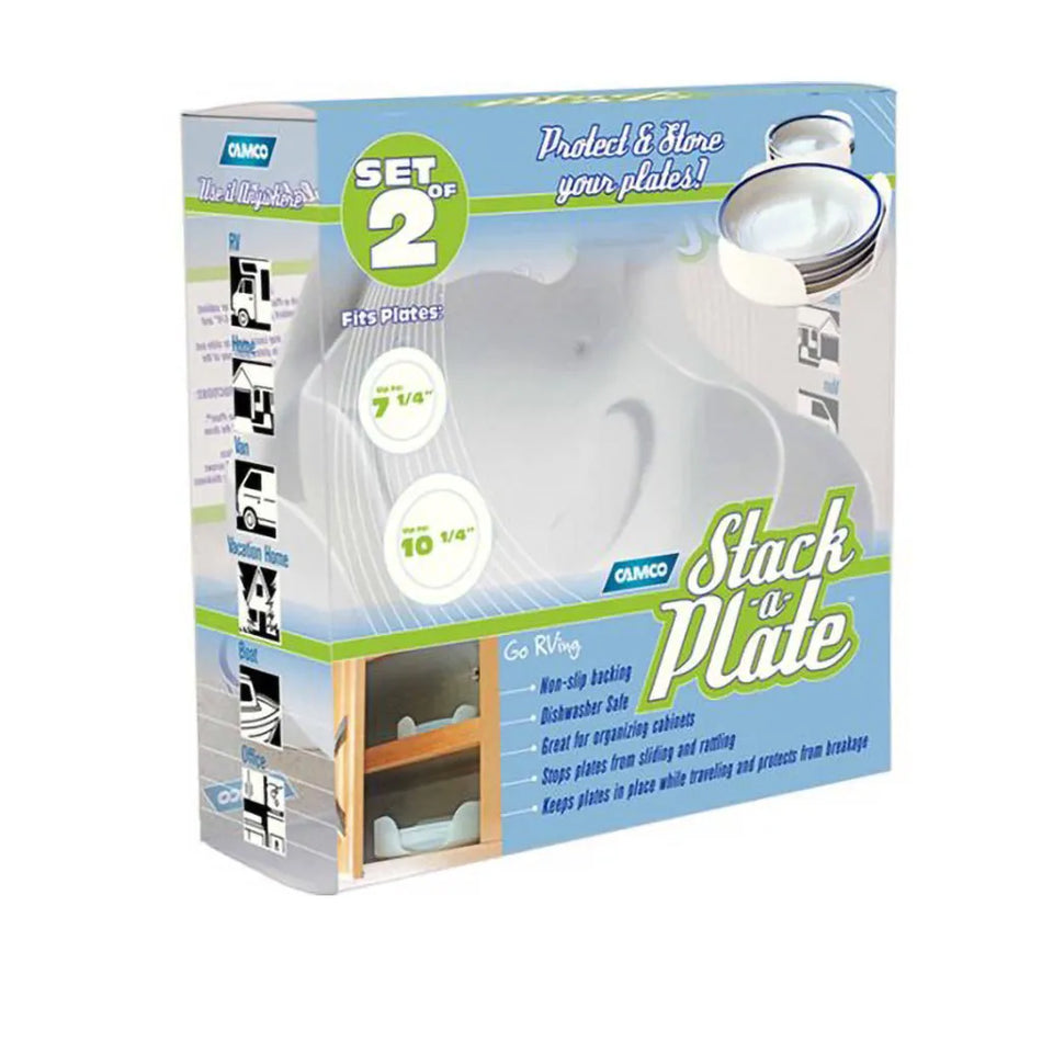 Camco Stack A Plate - Set of 2