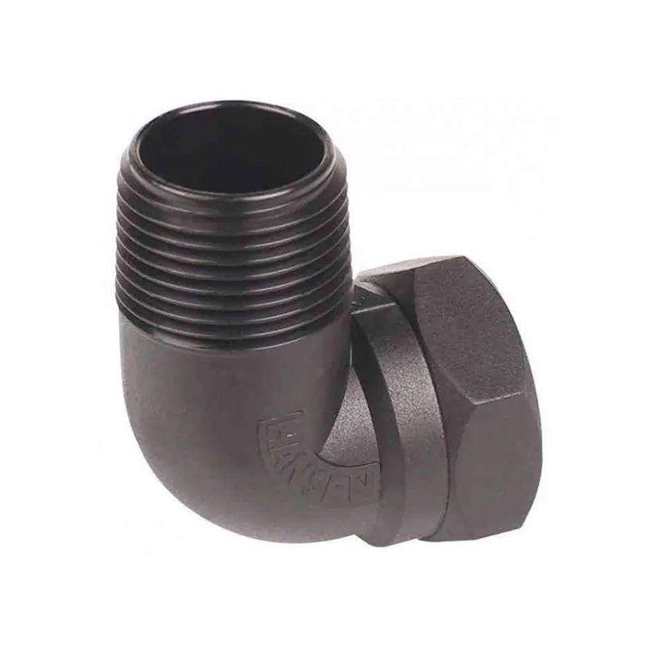 Hansen 25mm Male/Female Elbow