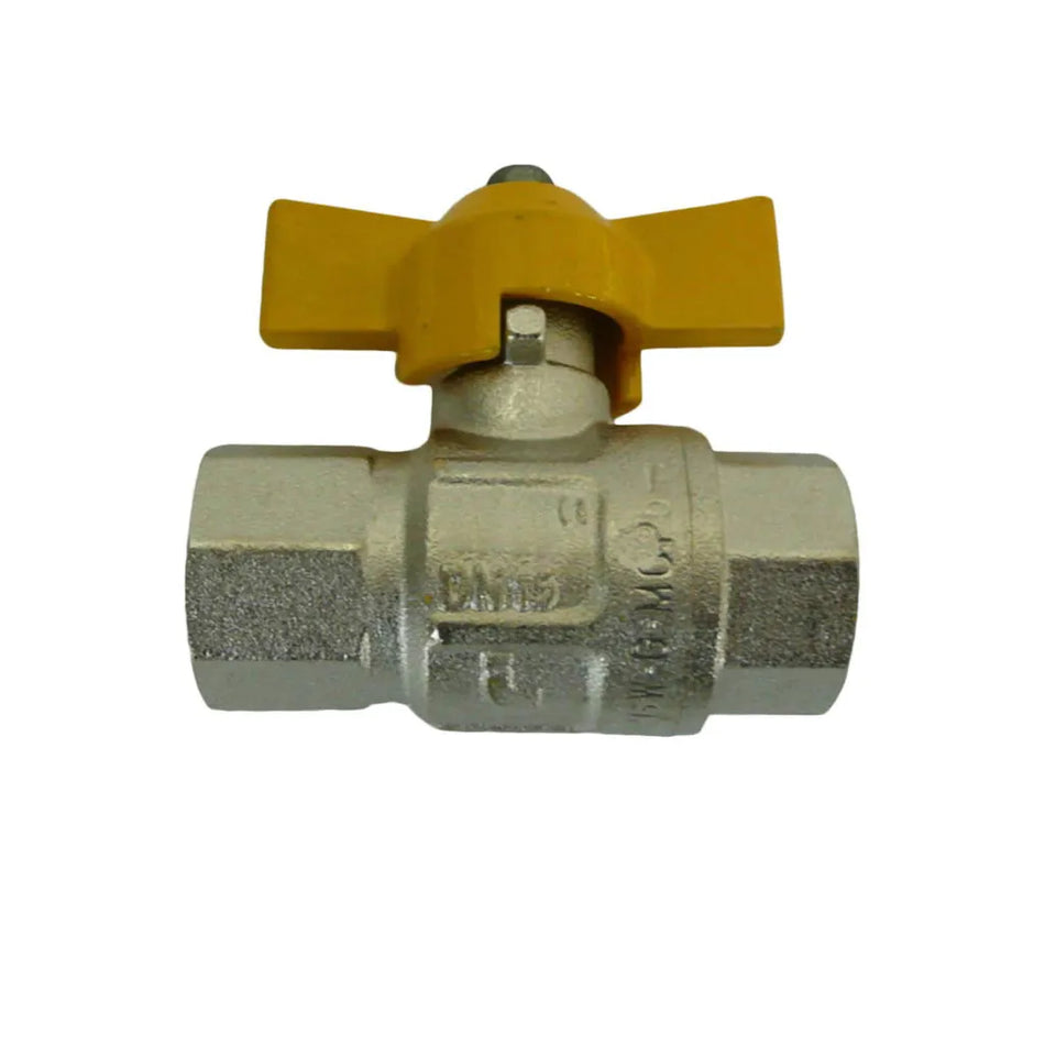 Brass Gas Ball Valve 3/8" BSP
