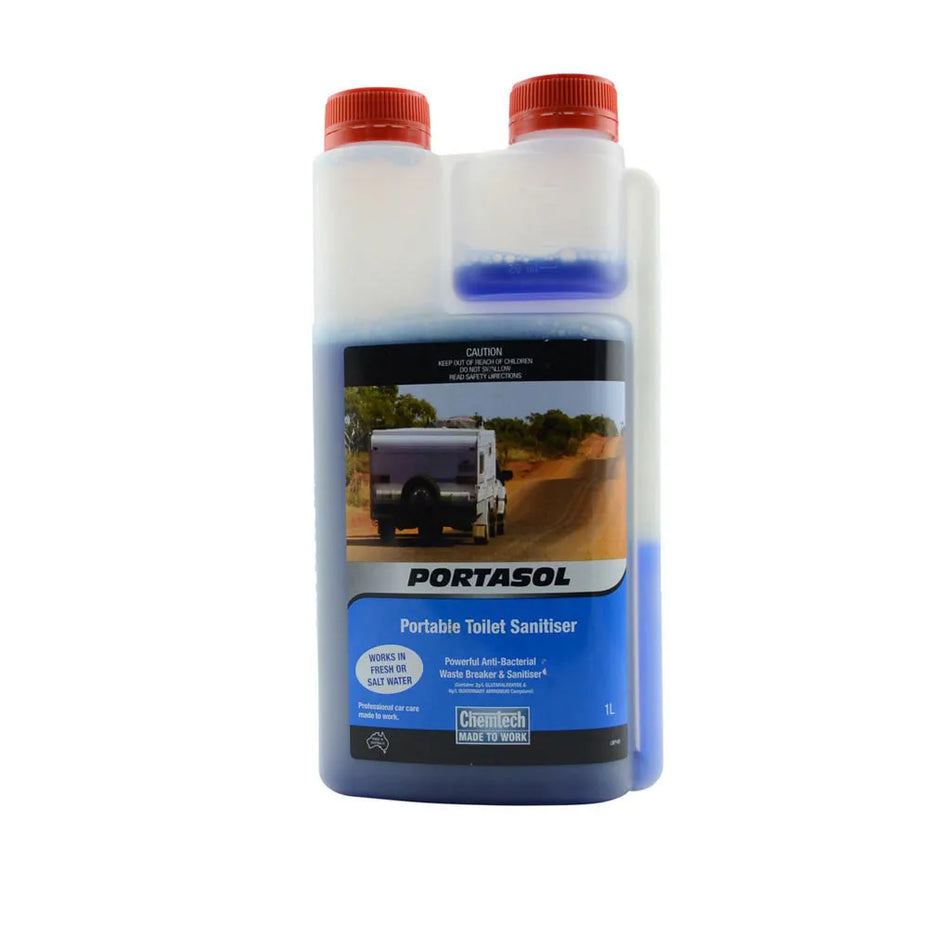 Portasol Toilet Sanitiser 1 Litre - Septic Tank Safe