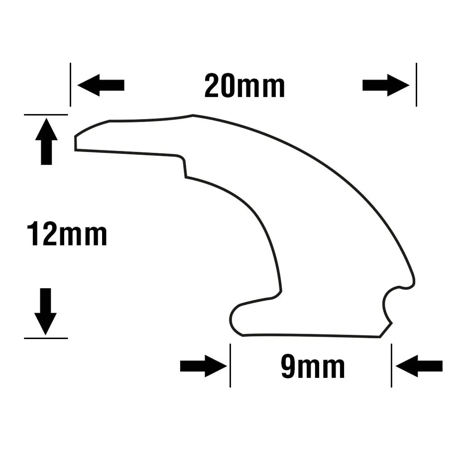 Hehr Window Wedge Large - White