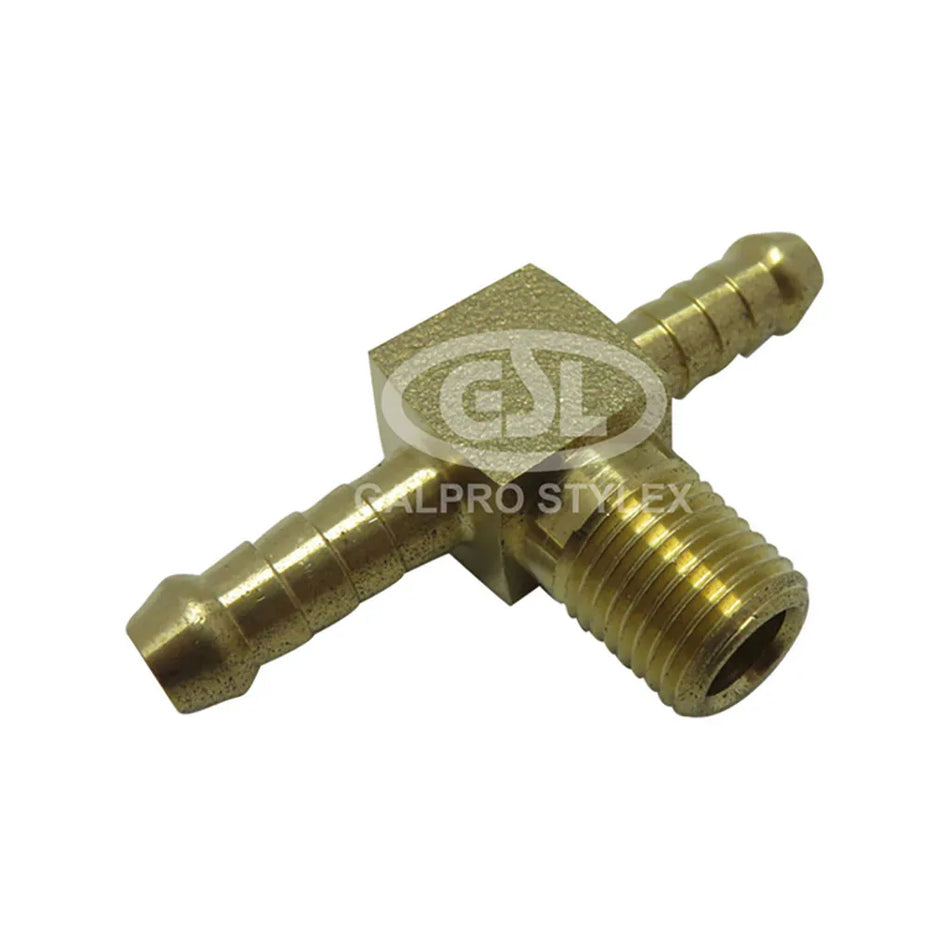 Brass Tee 10mm to 1/4" BSP