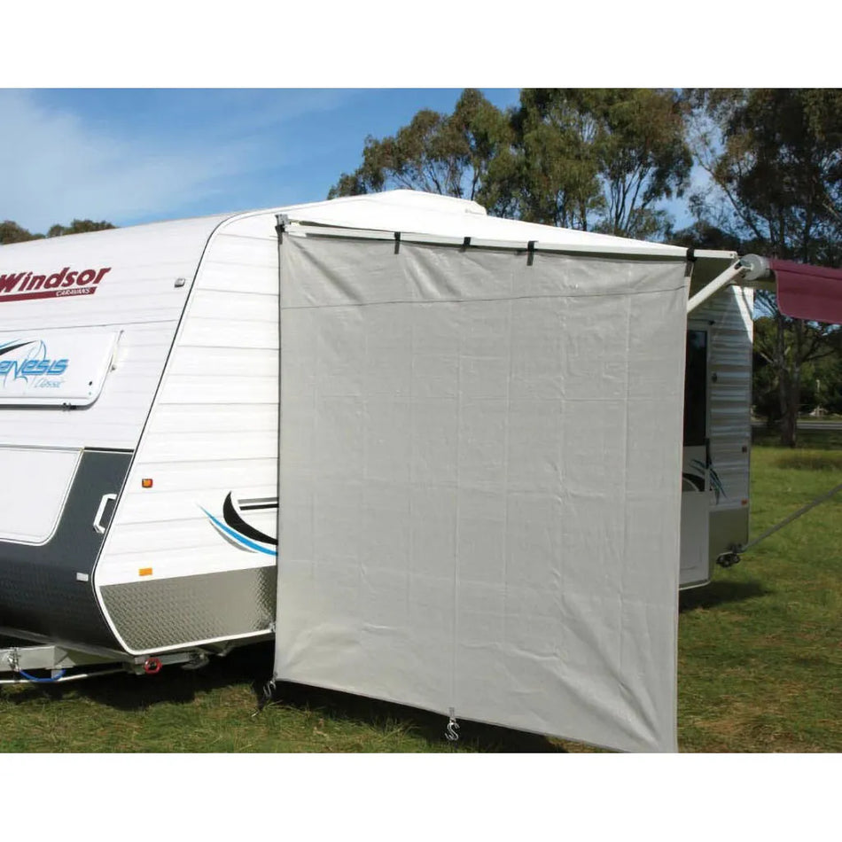 Camec Privacy End Wall for Roll Out Awnings (Not Wind Out)