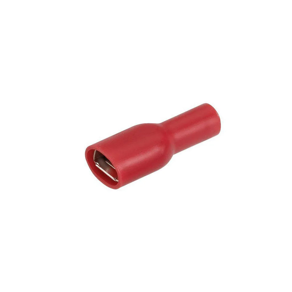 Female Insulated Blade Crimp Connector 6.3 x 0.8mm