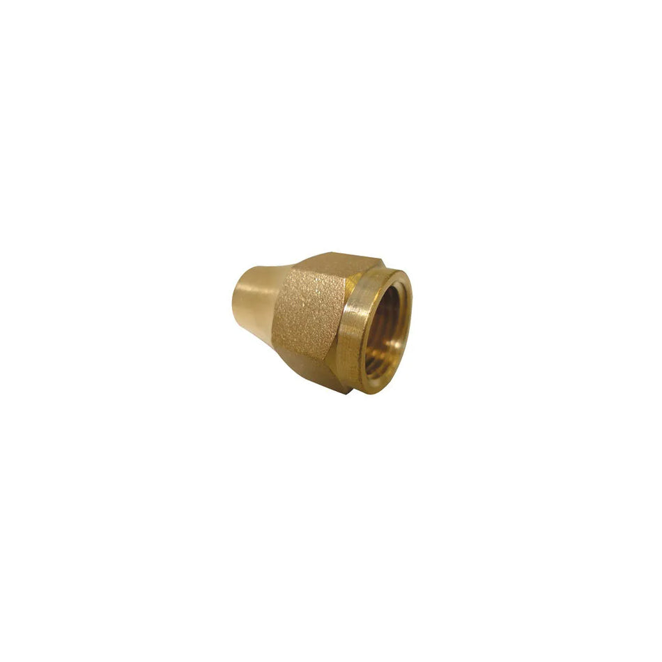 Brass Short Flare Nut for 5/16" Tube