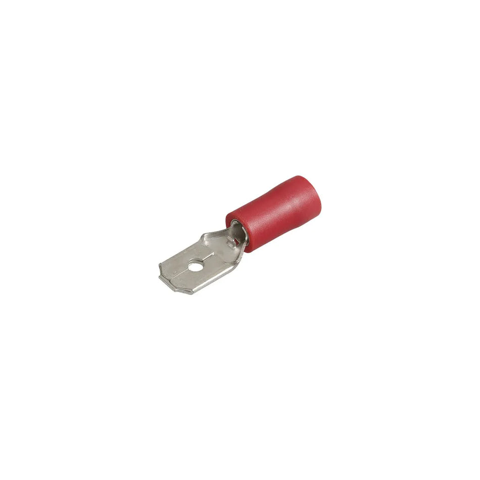 Narva Crimp Blade Terminal Male Red 6.3 x 0.8mm