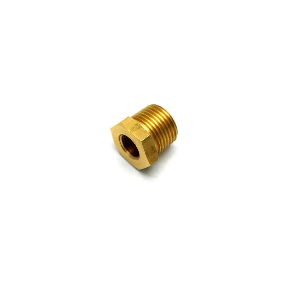 Brass Reducing Bush 1/2" Male to 1/4" Female