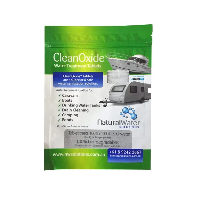 Cleanoxide Water Treatment Tablets 8 Pack