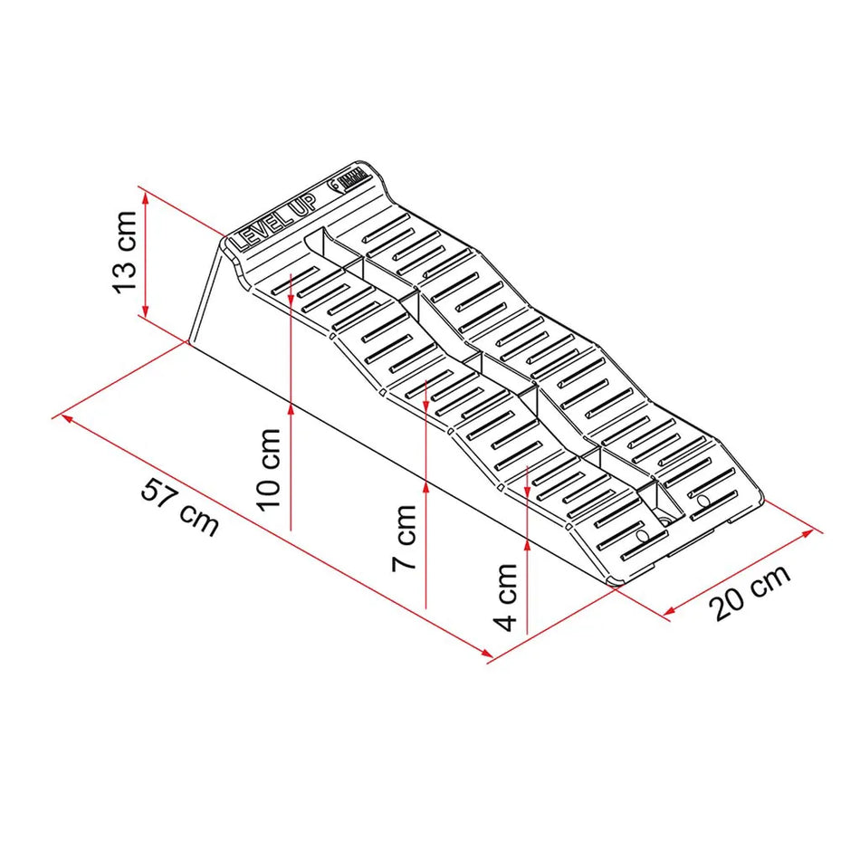Fiamma Level Up Plus Grey Ramps 5 Ton