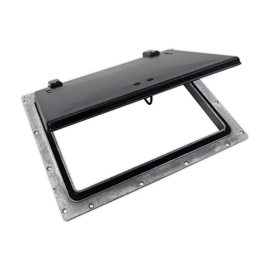 Hinged Metal Spring Lid Vent Small 170 x 220mm