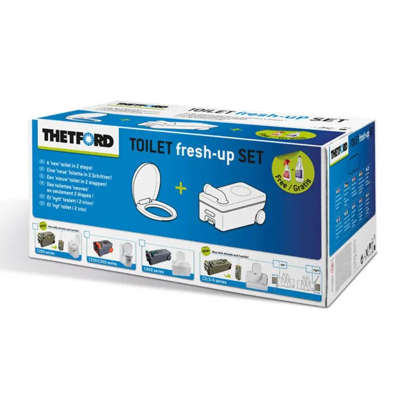 Thetford Fresh Up Kit Left Hand C2/C3/C4 (Cassette & Seat/Lid)