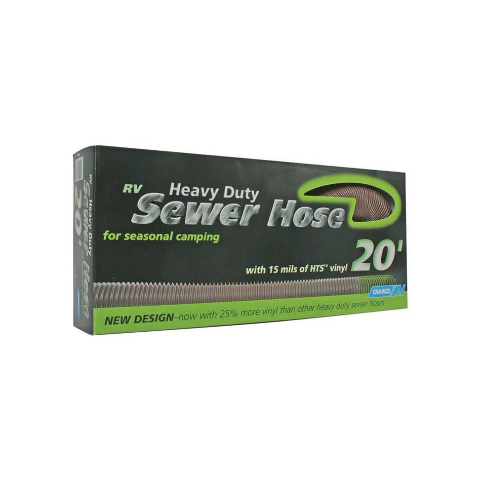 Camco 75mm Heavy Duty 6 Metre RV Sewer Waste Hose