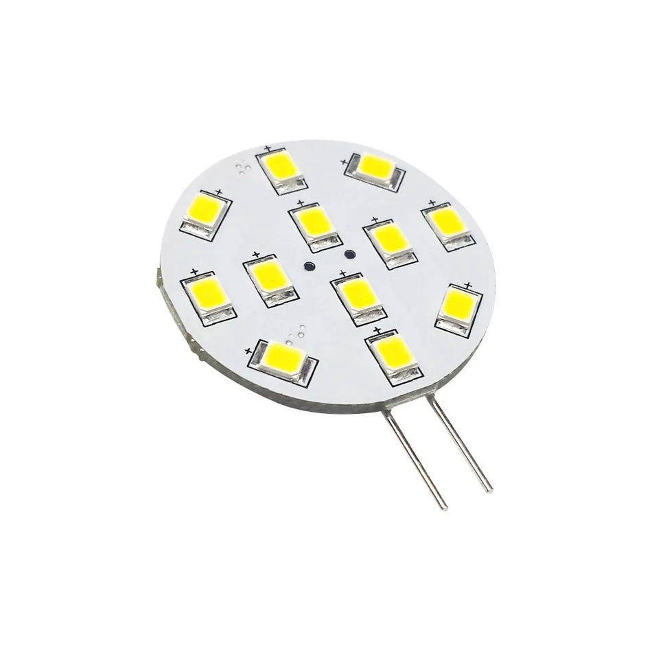 G4 Lamp - 12 LED Cool White Side Pin