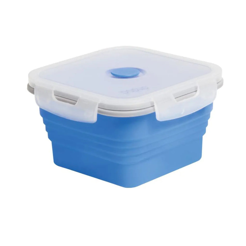 Pop Up Food Containers Blue Medium 2.4L