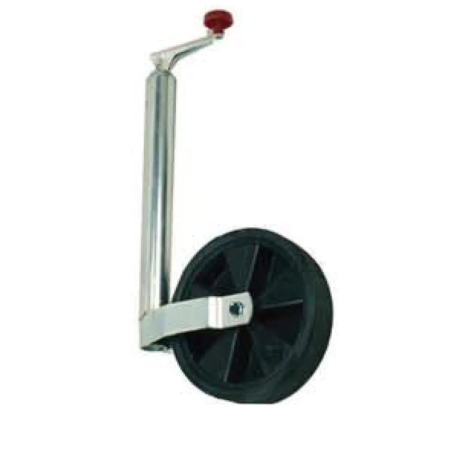 UK Jockey Wheel with Plastic Wheel (150 kg)