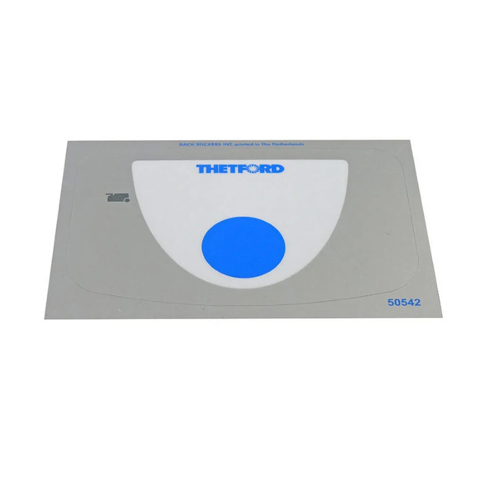 Thetford C250 Switch Overlay Sticker 50708