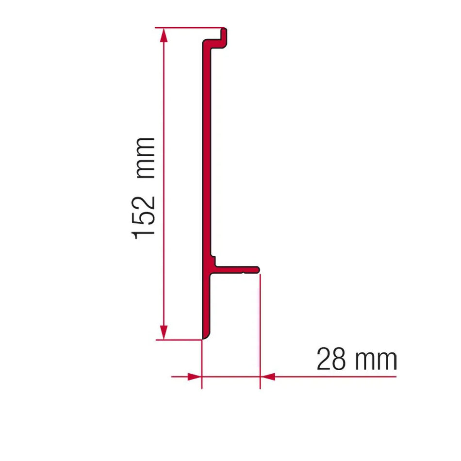 Fiamma Awning Long Roof Bracket T