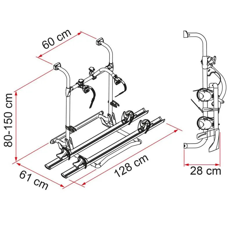 Fiamma Carry Bike Pro E-Bike - Black 02094B12A