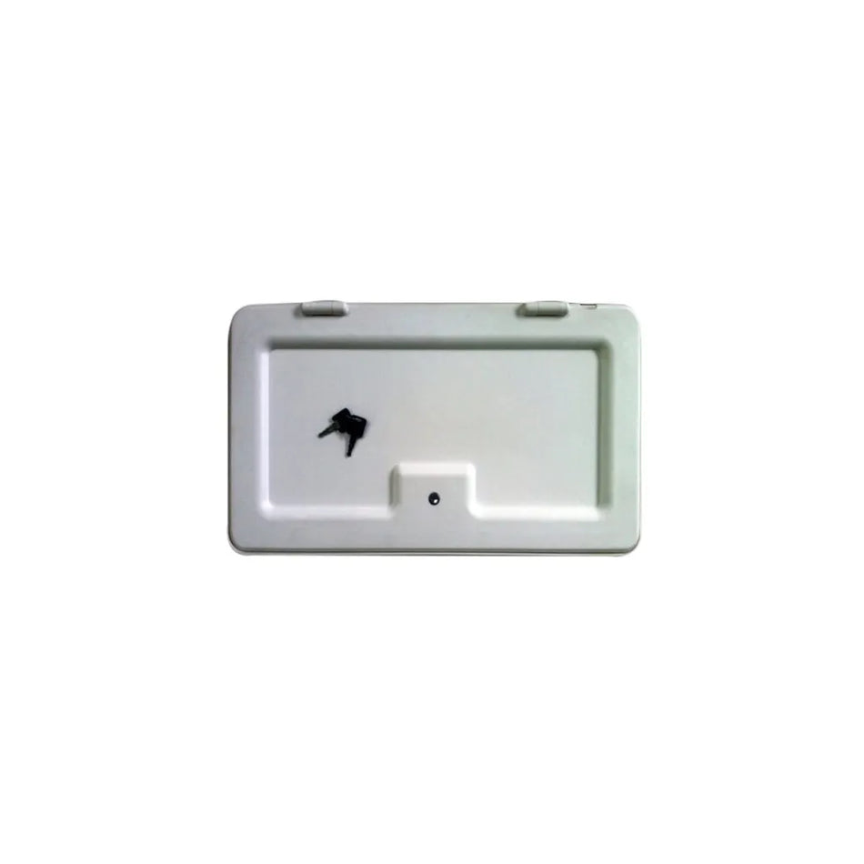 NBBS Battery Box Locker Door with Infill - White