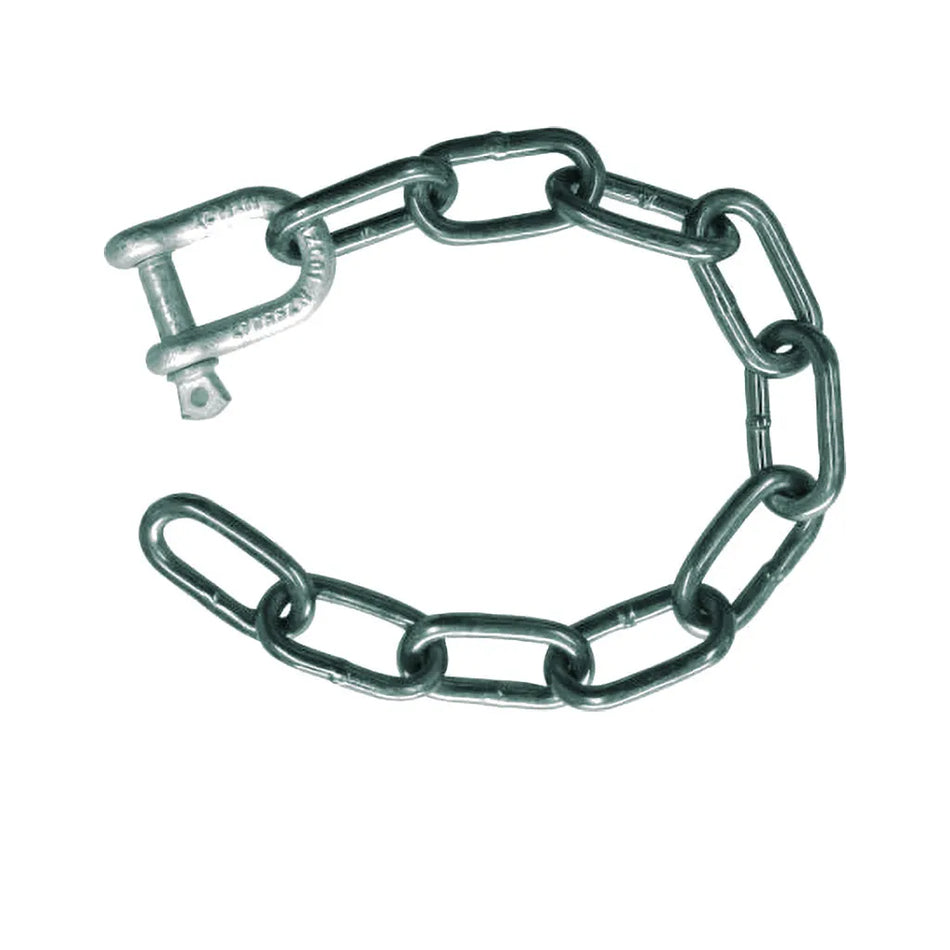 8mm Trailer Safefy Chain & Shackle