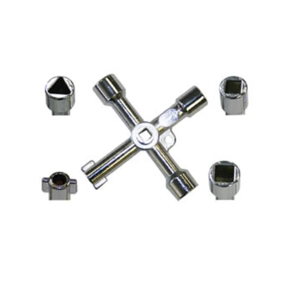 4 Way Cam Lock Key
