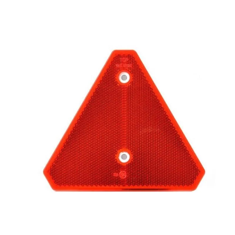 Red Triangular Reflector