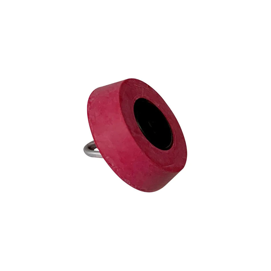 Sink Plug 25mm Red with pull shackle