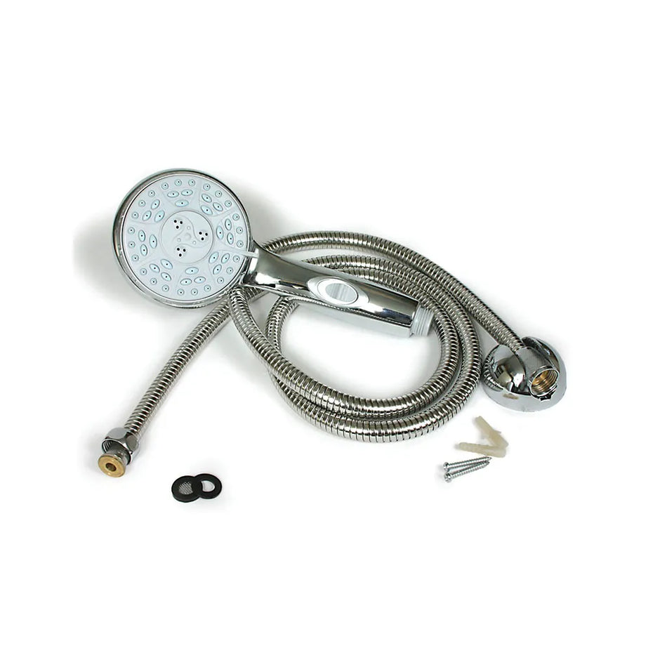 Chrome Shower Head Kit (with 1.5m hose)