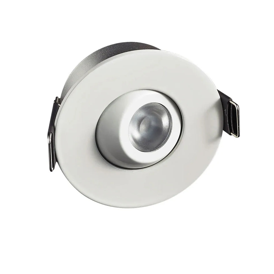 Nouva LED S5 - Mercury - White Laquer - Directional