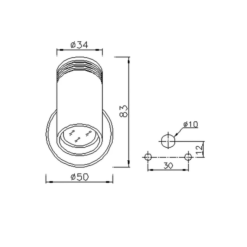 Nouva LED S5 - Nebula - Reading Light - Chrome