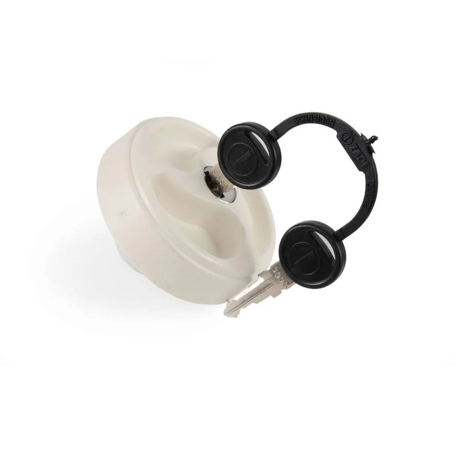 Wasser Filler Cap & Key White