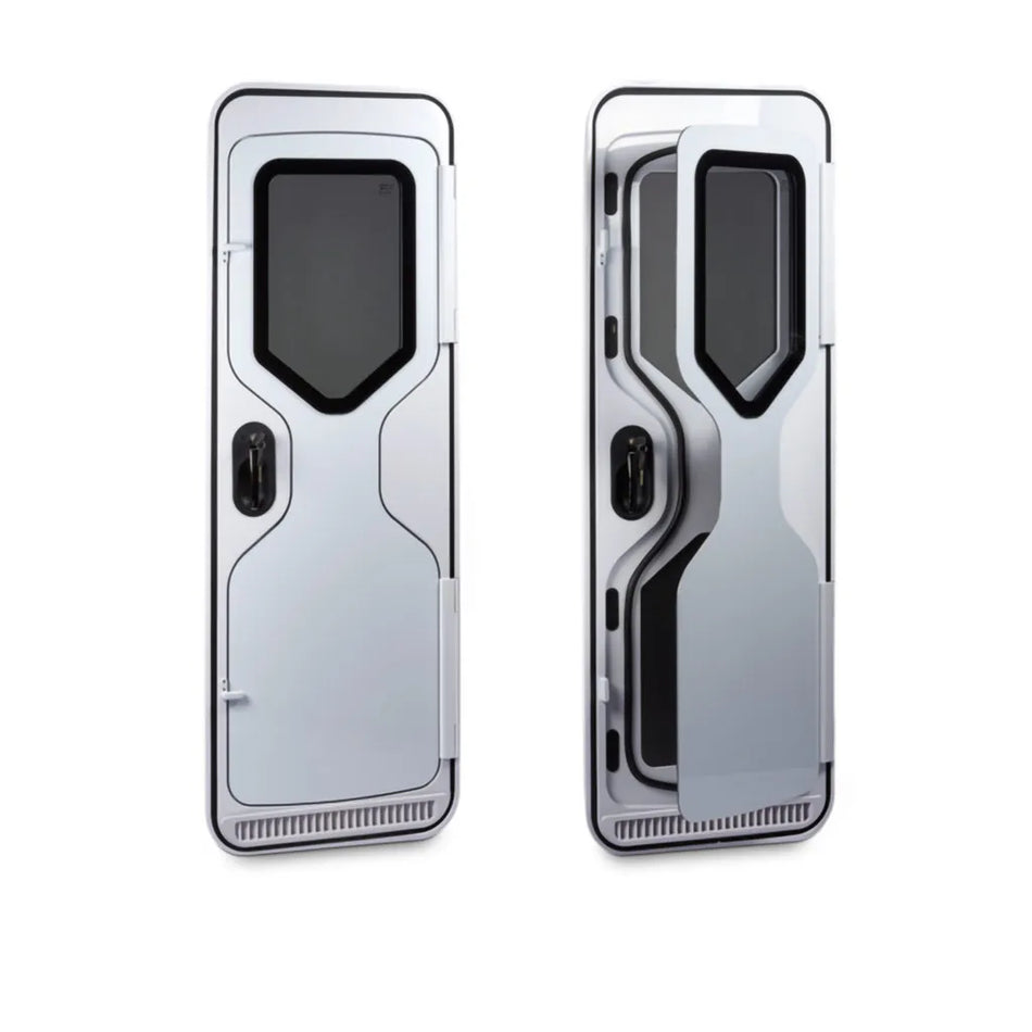 Entrance Door CaraD 600F - 1750mm with Glass Right Hinged