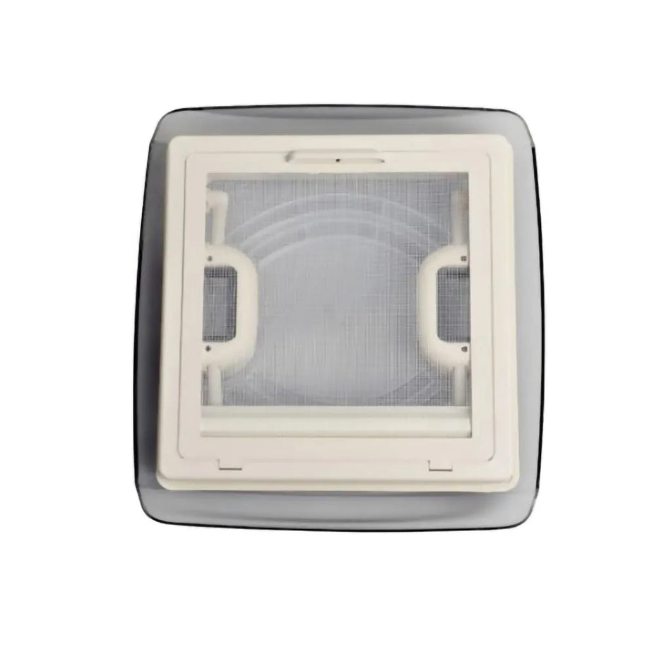 MPK 4 Way Roof Vent - 280 x 280mm Clear Dome/White