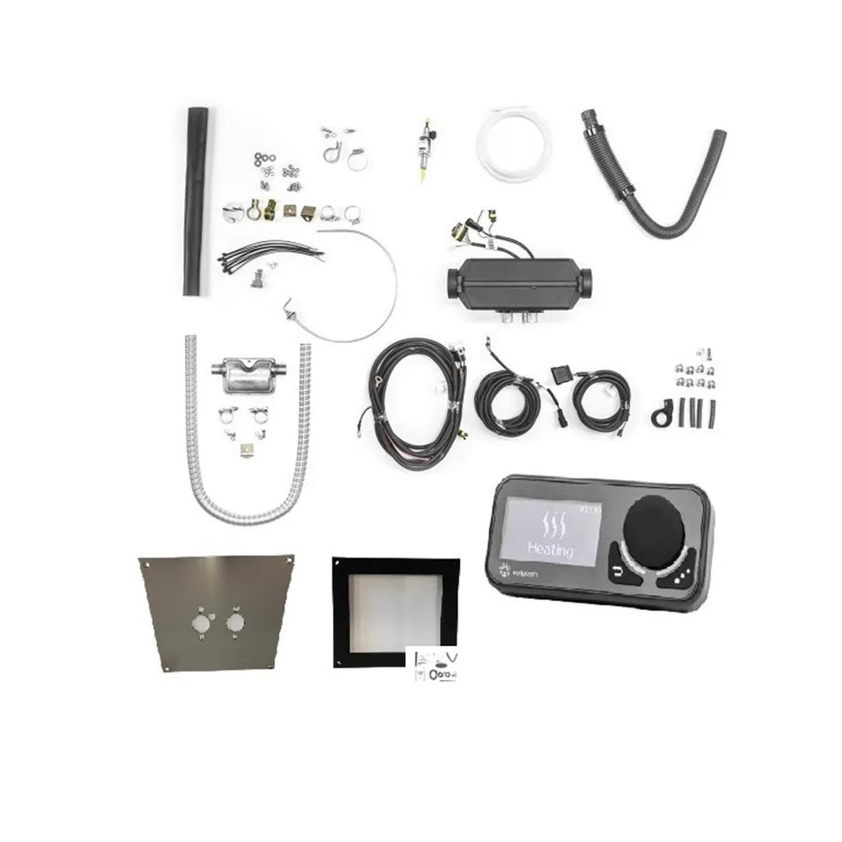 Autoterm 4D 12V Diesel Heater with Controller & Single Outlet Ducting Kit