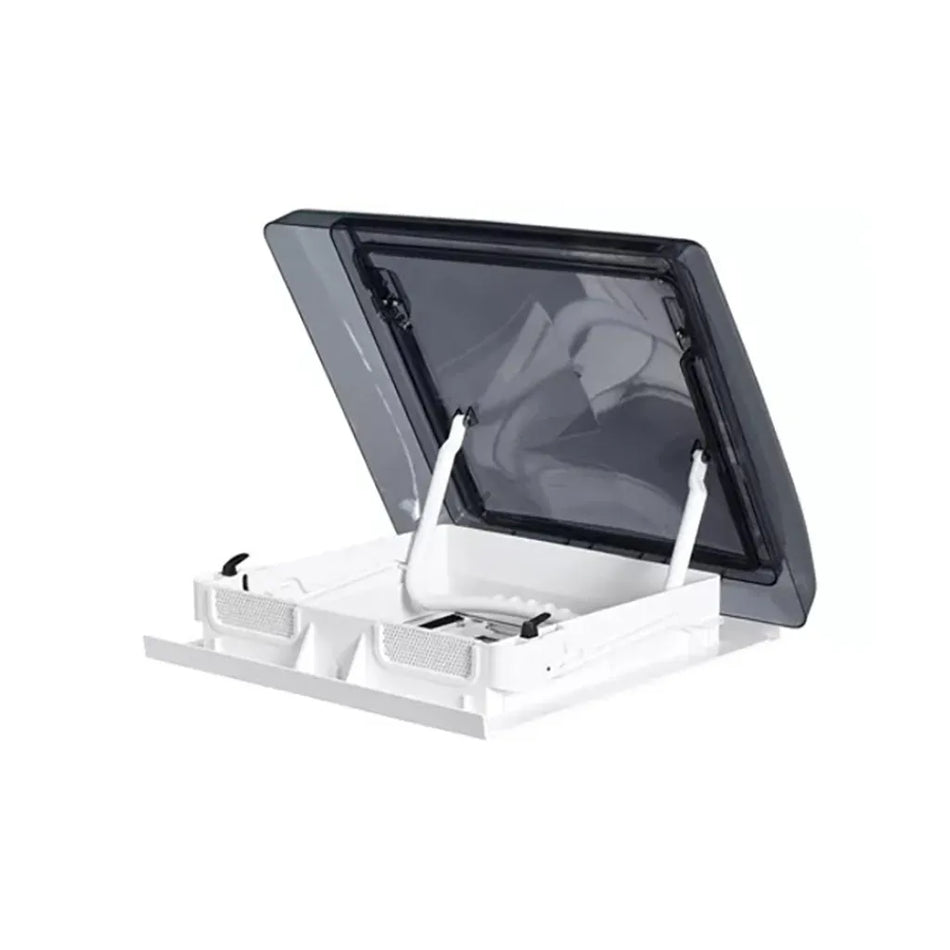Skymaxx PLUS 400 x 400mm Roof Vent & Internal Blind & LED (23/60m)