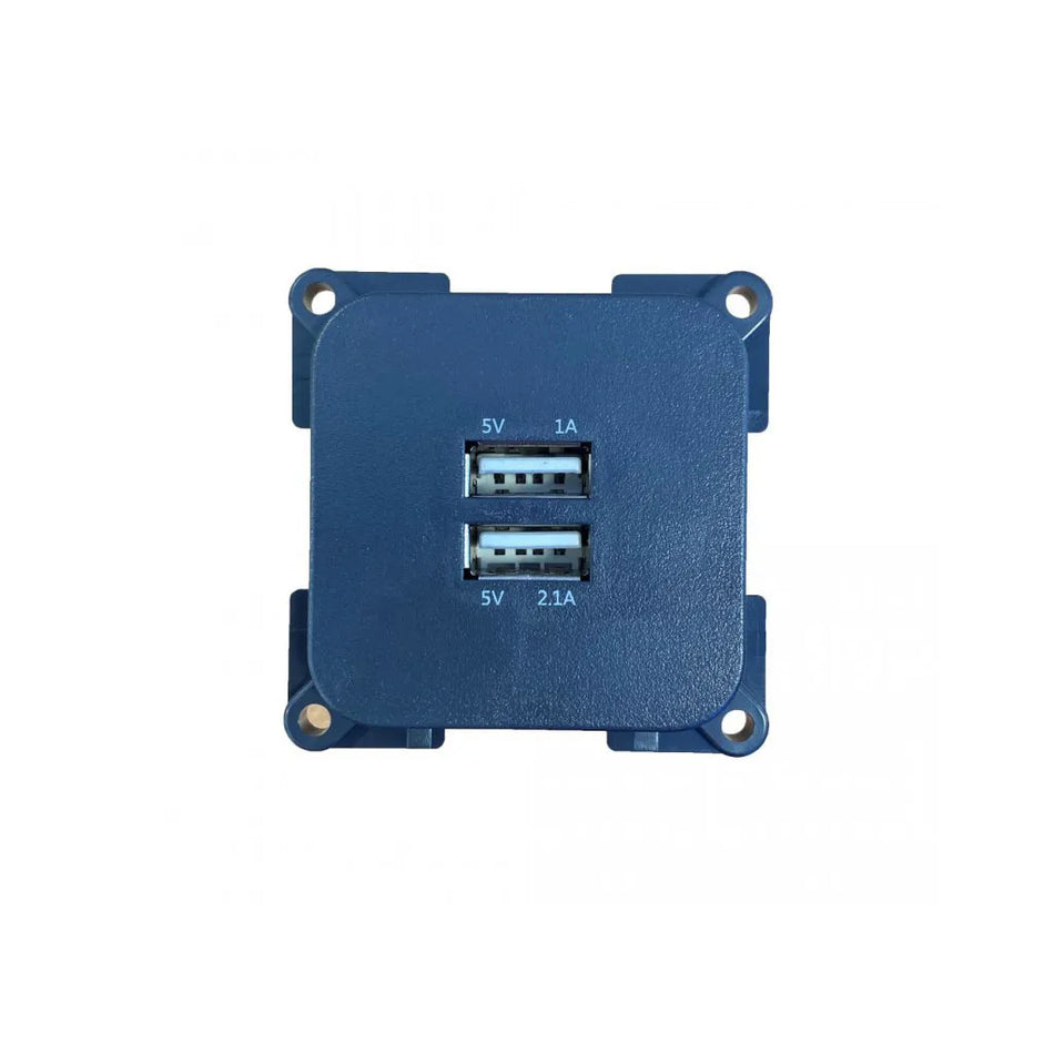 C-Line 12V Twin USB Socket 2 x 1.5 Amp