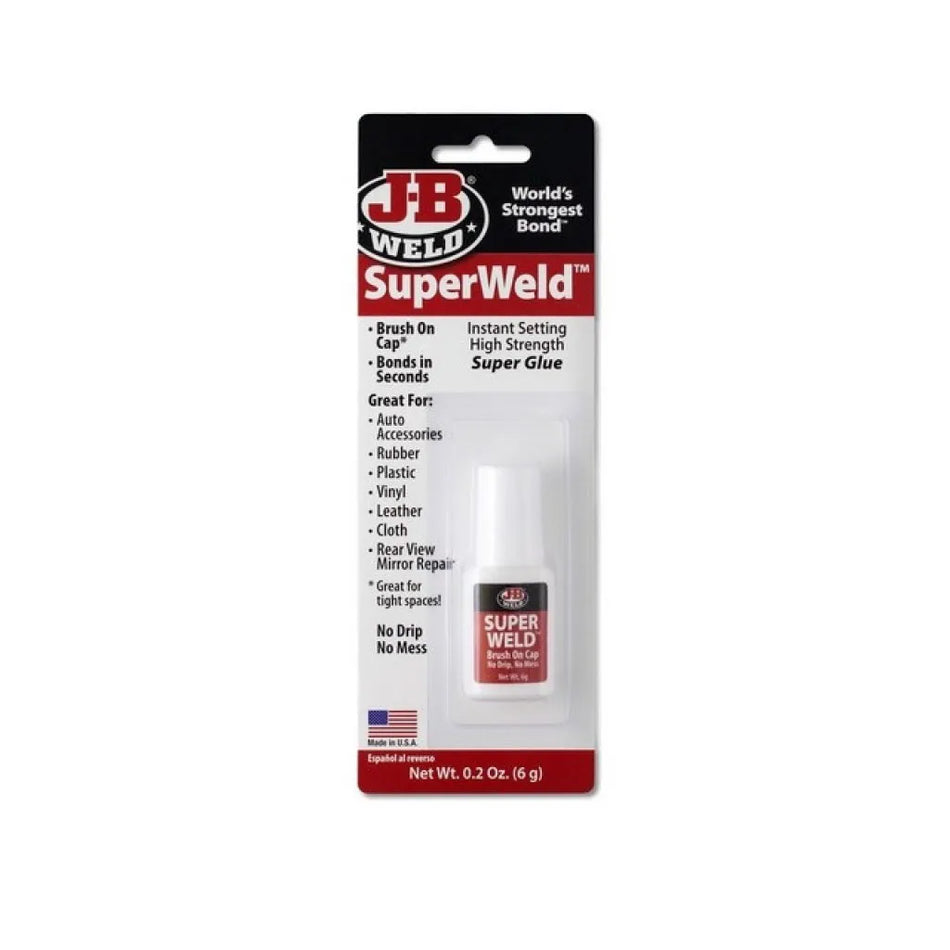JB Weld SuperWeld Super Glue Brushable 6g