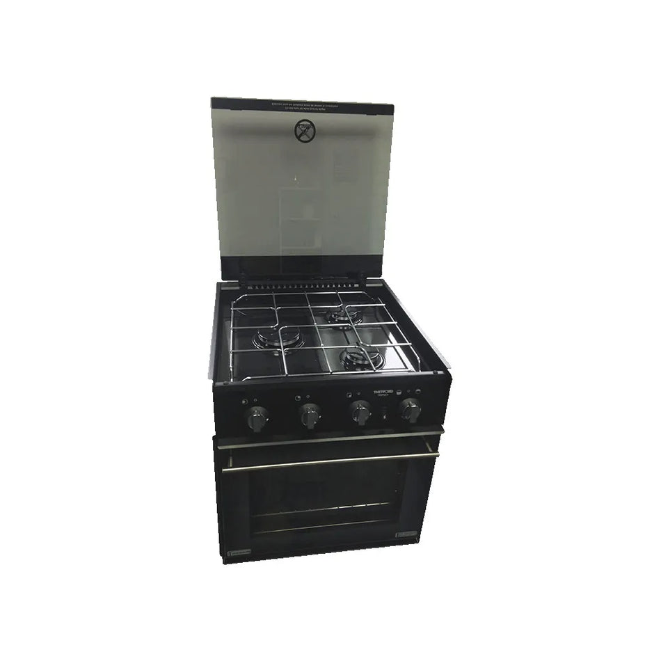 Thetford Triplex 3 Burner Hob with Grill / Oven Carbon Glass