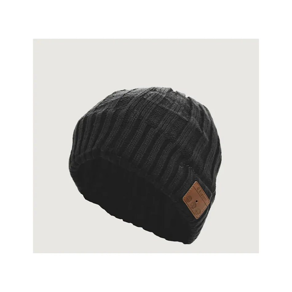 Moana Road Beanie with Built in Wireless Headphones Black