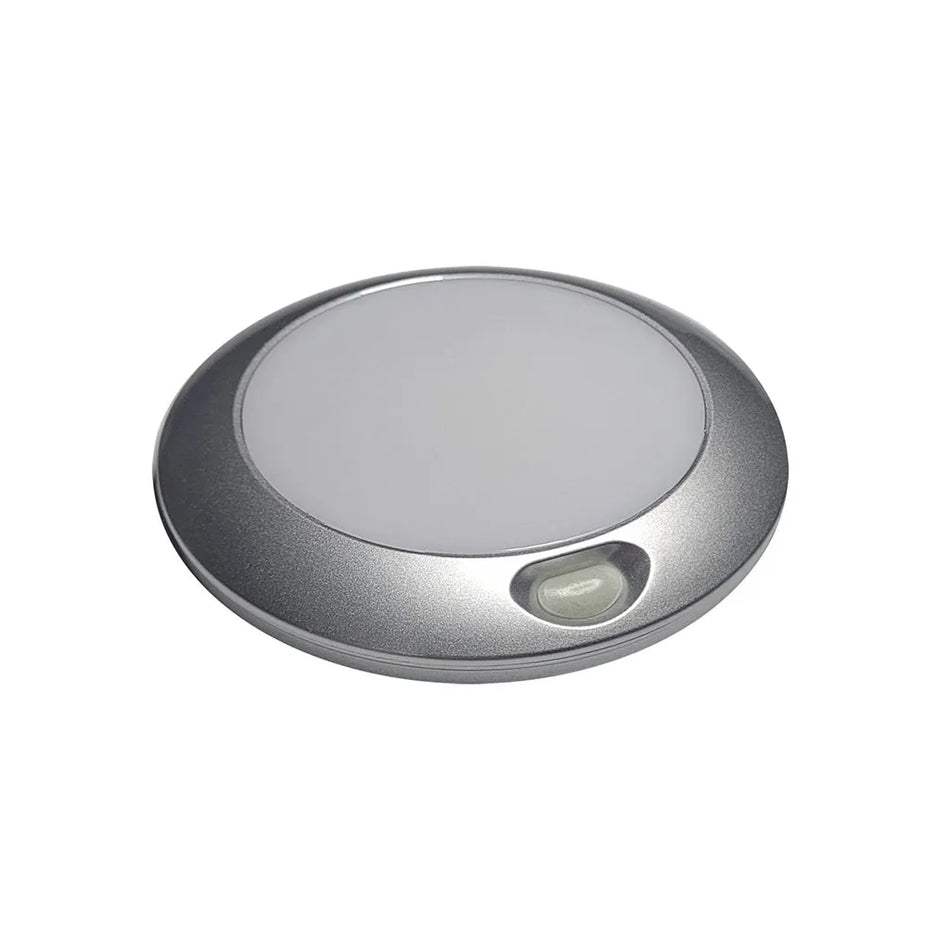 Silver Auras 130mm LED Interior / Exterior Light - Warm White