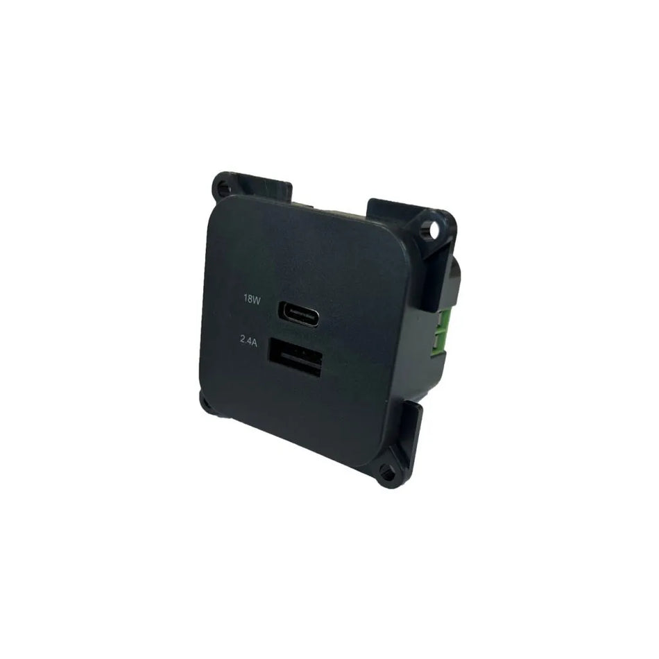 C-Line USB-A & USB-C Socket