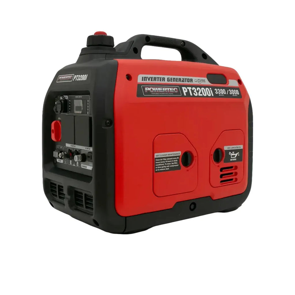 Powertec 3300W Silenced Inverter Generator PT3200i