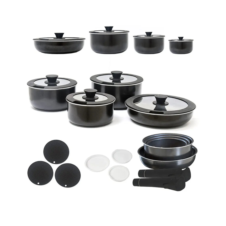 Stackable Smart Pots Set - 4 Piece Set