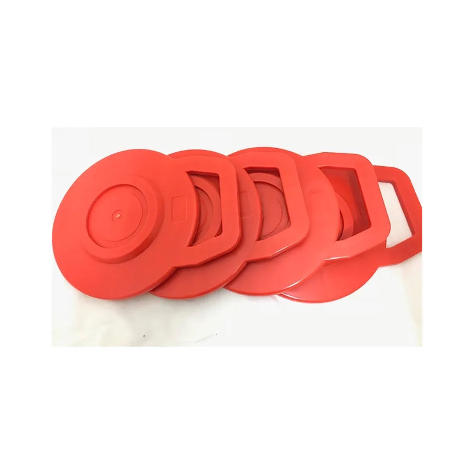 On the Road RV Orange Jack Pads Set of 4